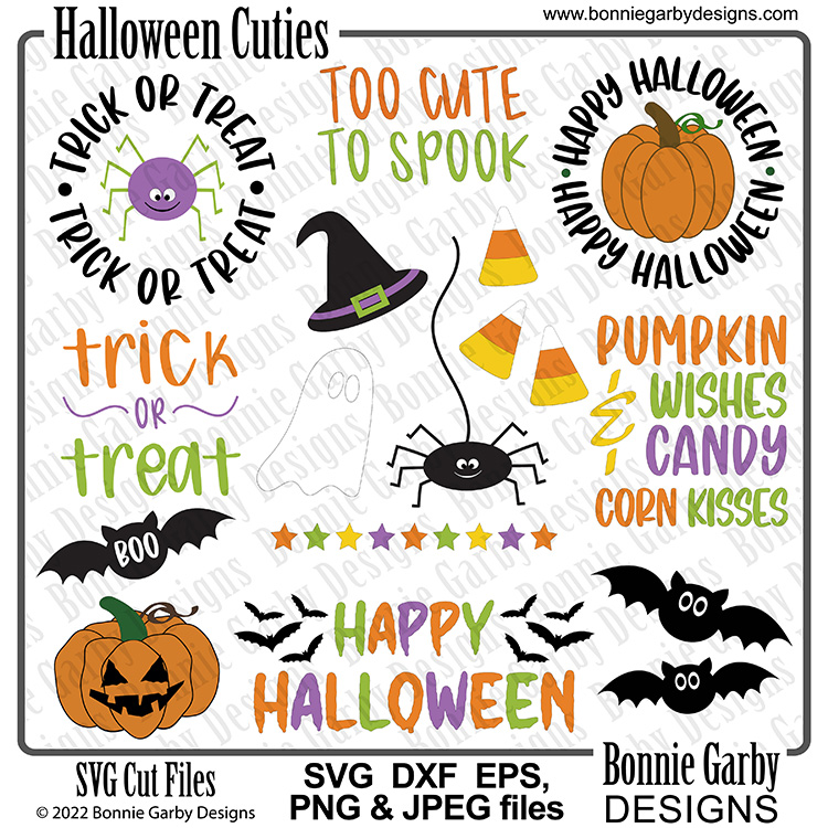 Halloween Cuties SVG Bundle